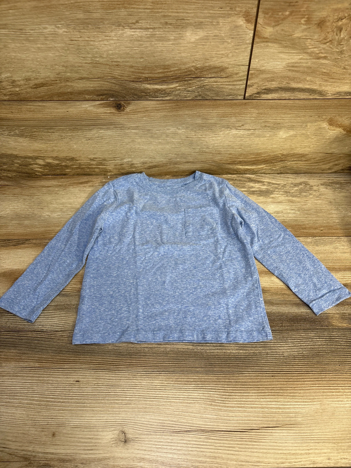 Cat & Jack Long Sleeve Shirt Blue sz 4T