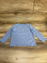 Cat & Jack Long Sleeve Shirt Blue sz 4T