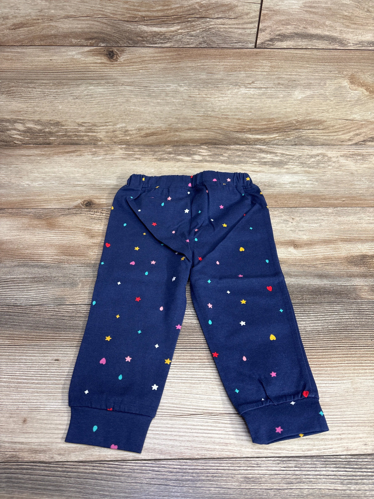 NEW Okie Dokie Button Joggers Navy Blue sz 12m