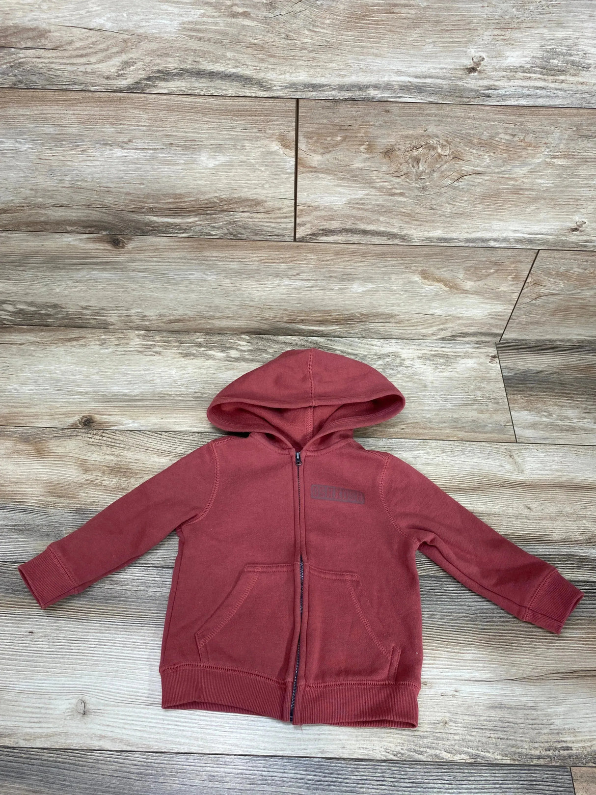 OshKosh Full Zip Hoodie Red sz 18m