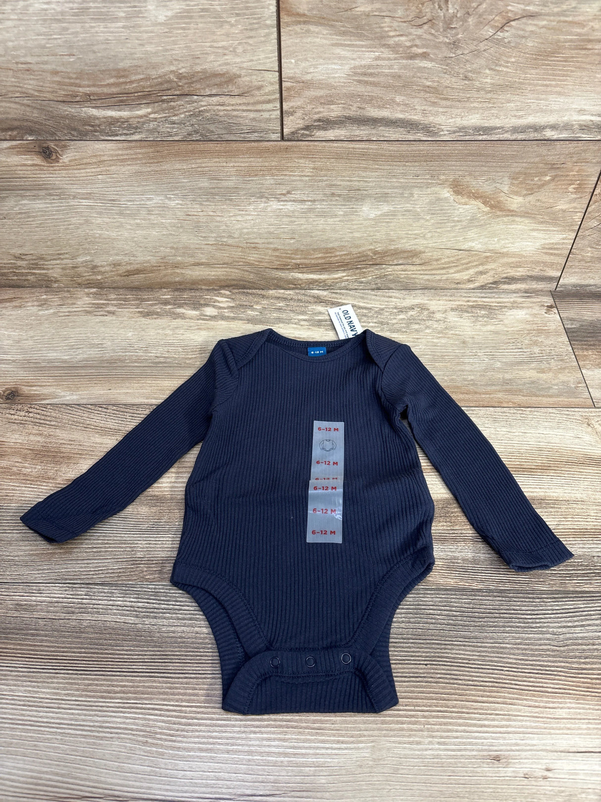 NEW Old Navy Rib-Knit Navy Bodysuit sz 6-12m