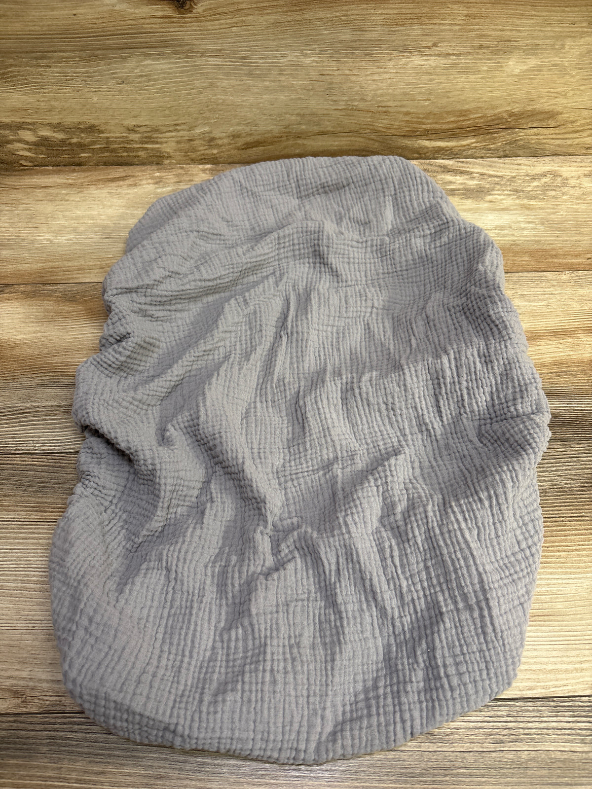 Blissful Diary Muslin Fitted Bassinet Sheet Grey ~ 16x30''