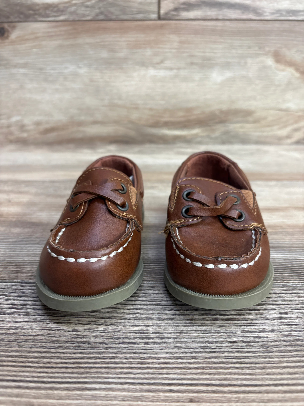 Carter's Bauk Slip-On Boat Shoes Brown sz 5c