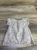 Floral Shirt White sz 3m