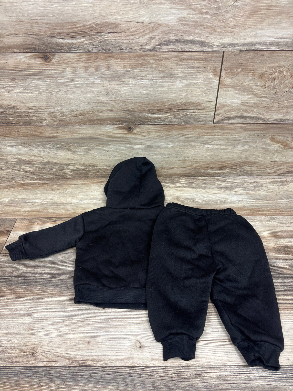 Sassasaurus 2pc Pullover Hoodie & Joggers Set Black sz 6-9m