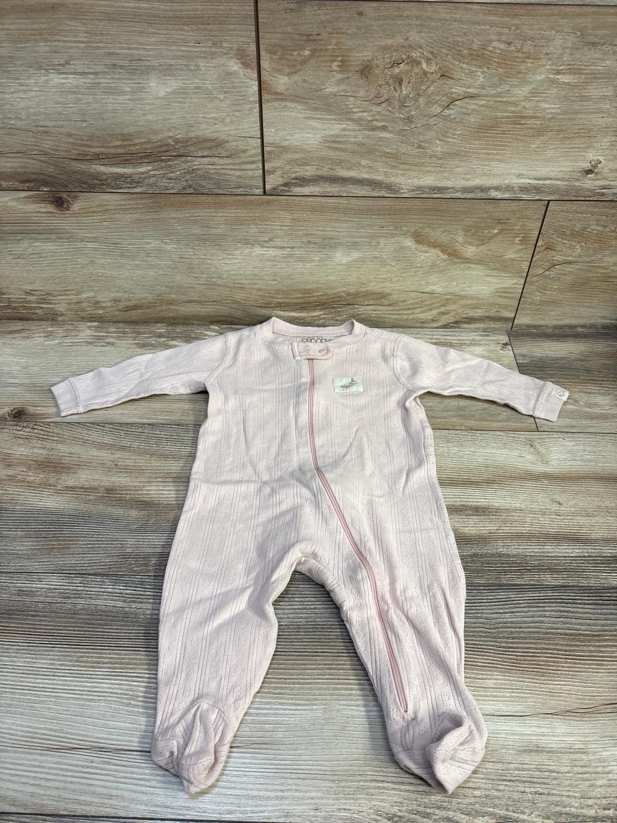 Little Snoopy Pointelle Halloween Sleeper Pink sz 6-9m