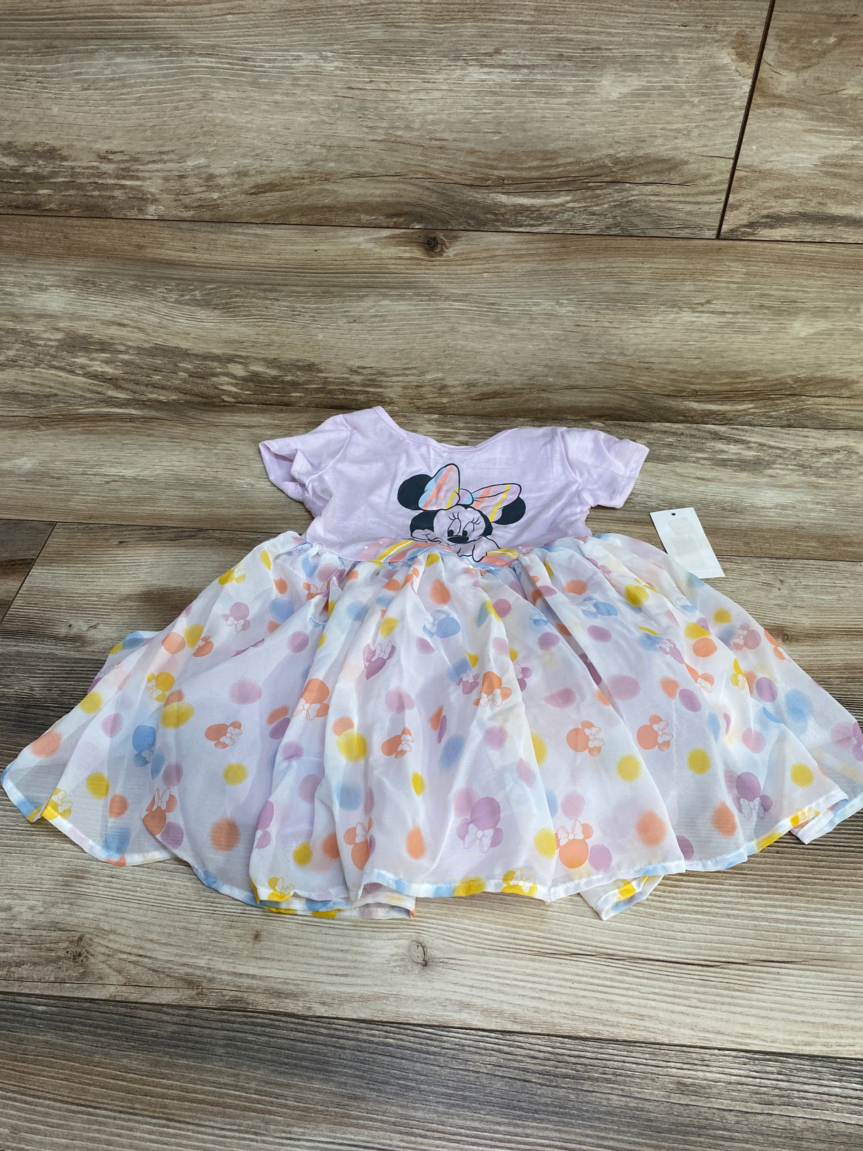 NEW Disney Junior Minnie Mouse Tutu Dress Purple sz 3T