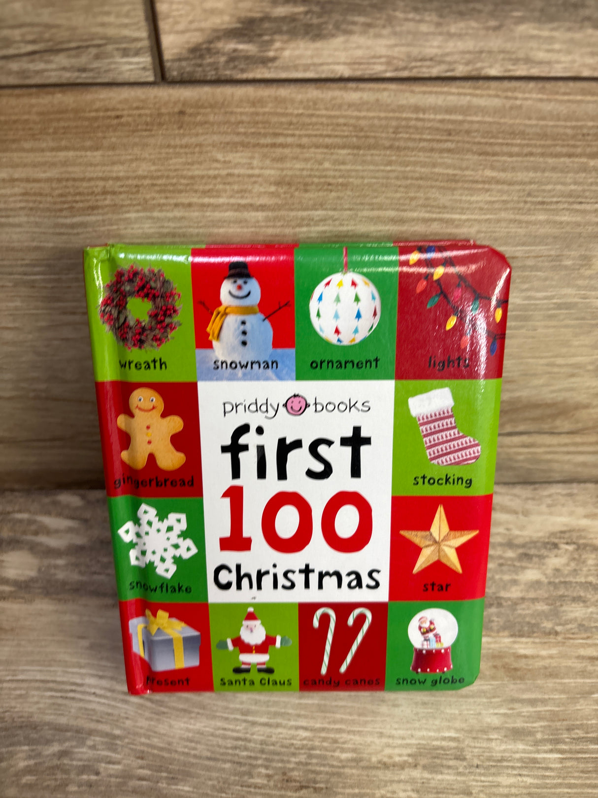 First 100 Christmas Words Padded Board Book