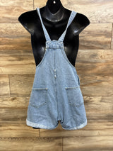 Shein Maternity Denim Overalls Blue sz Small
