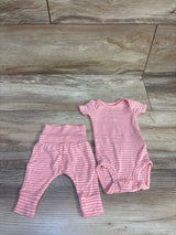 Child Of Mine 2pc Viscose Bodysuit & Pants Set Pink sz Preemie
