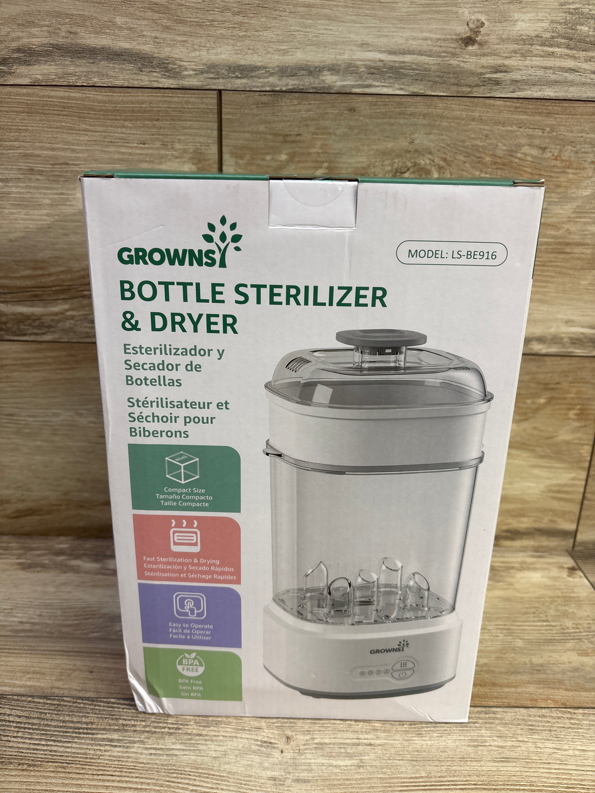 Grownsy Bottle Sterilizer & Dryer