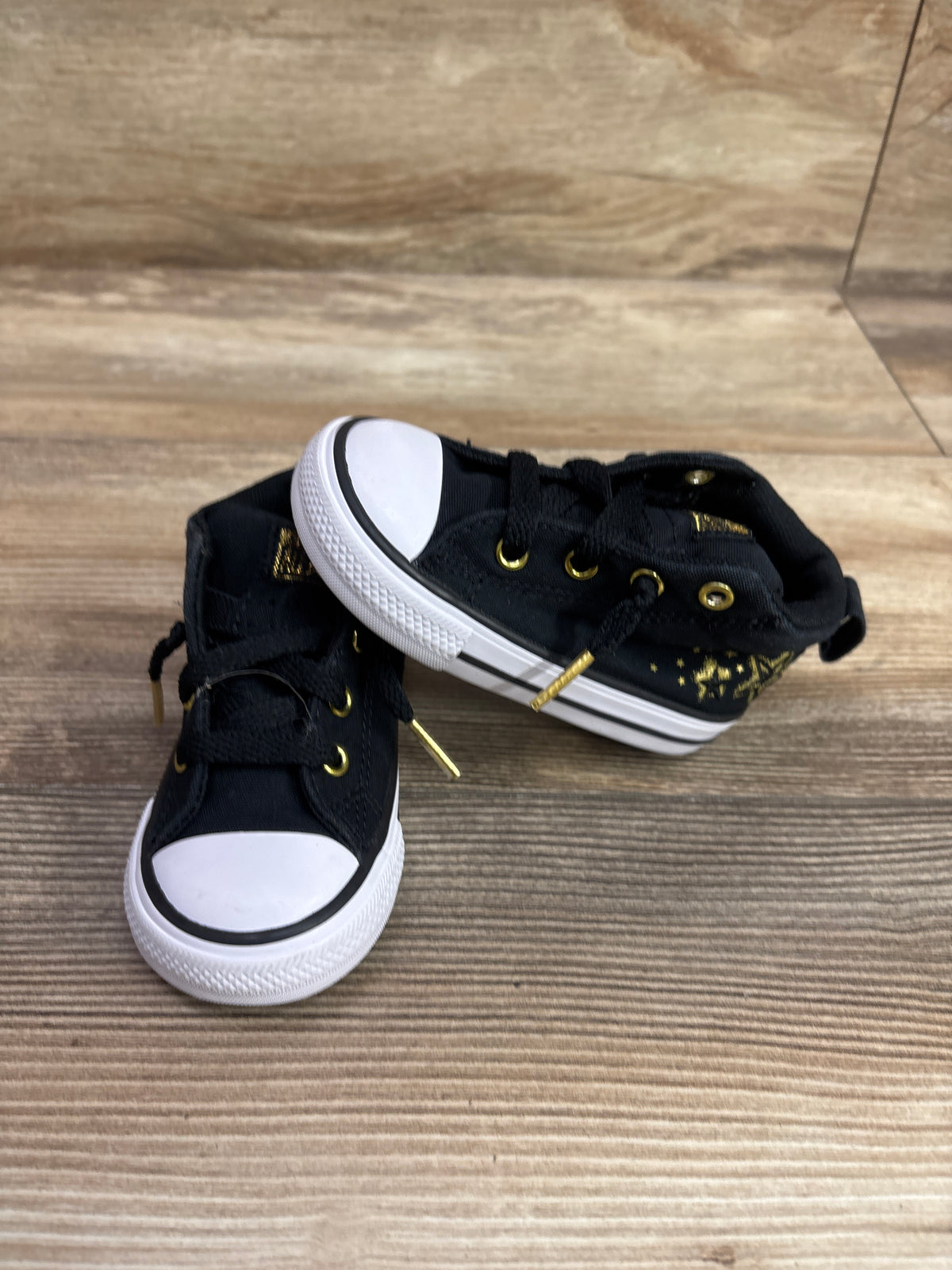 Converse Chuck Taylor All Star Street Mid Sneakers Star Black sz 5c