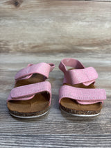 Wonder Nation Two-Strap Sandals Pink sz 6c
