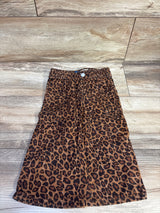 Old Navy Leopard Print Wide Leg Pants Brown sz 18-24m