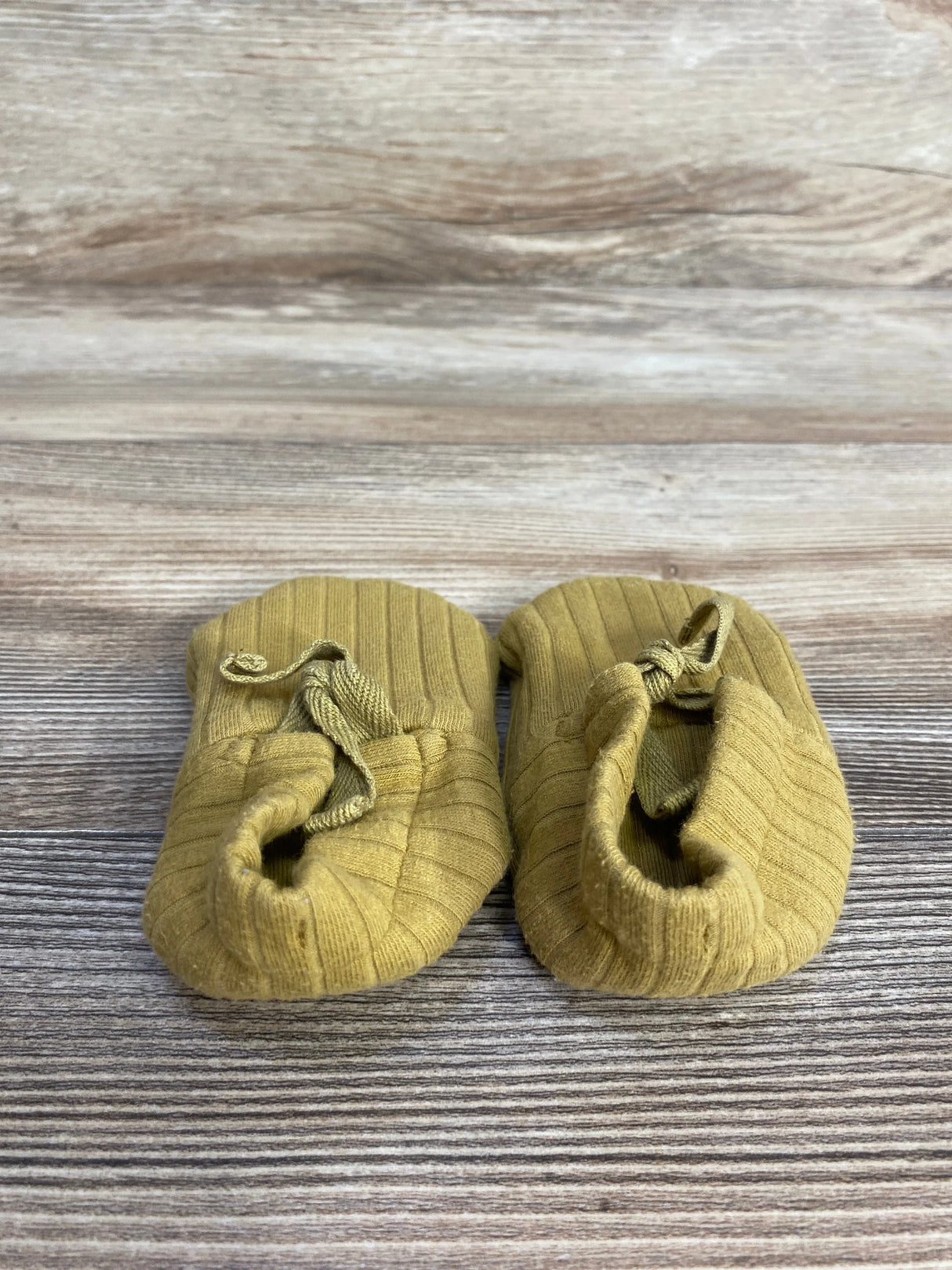 Kate Quinn Tie Booties, Brown sz 12-18m
