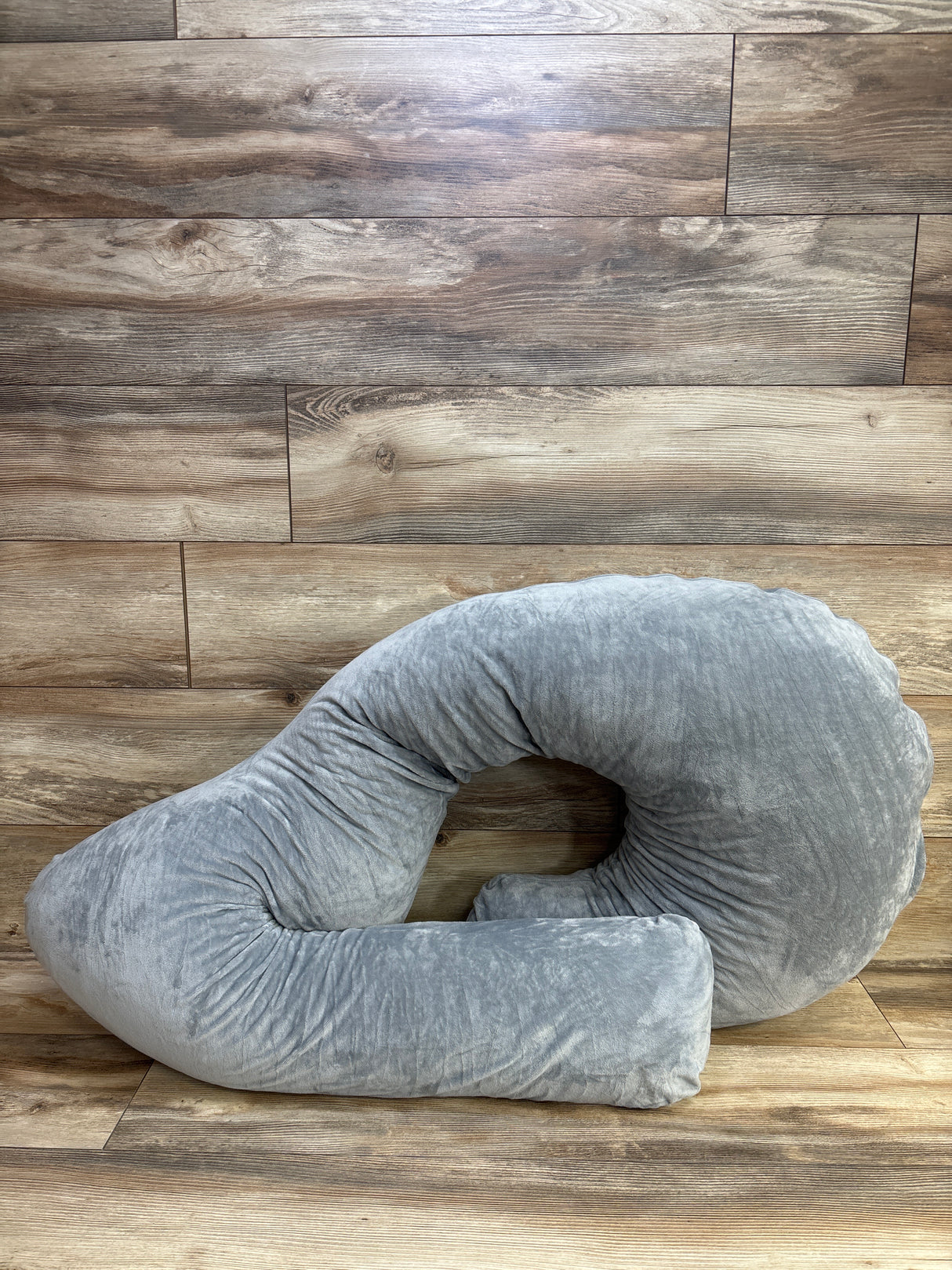 Maternity Body Pillow, Grey