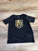 NHL Vegas Golden Knights Black Primary Logo Shirt Black sz 3T
