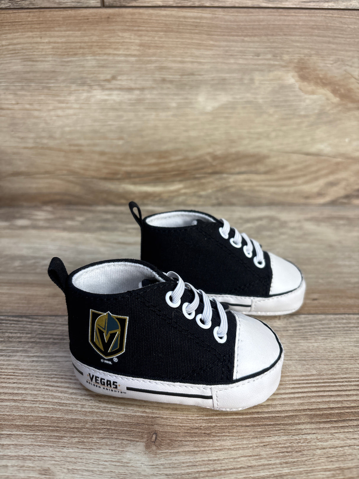 Vegas Golden Knights Pre-Walker Shoes sz 0-6m