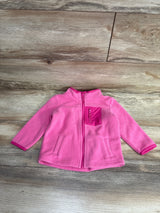Jumping Beans Full Zip Fleece Jacket Pink sz 18m