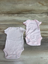 Child Of Mine 2pk Bodysuits Pink sz Preemie