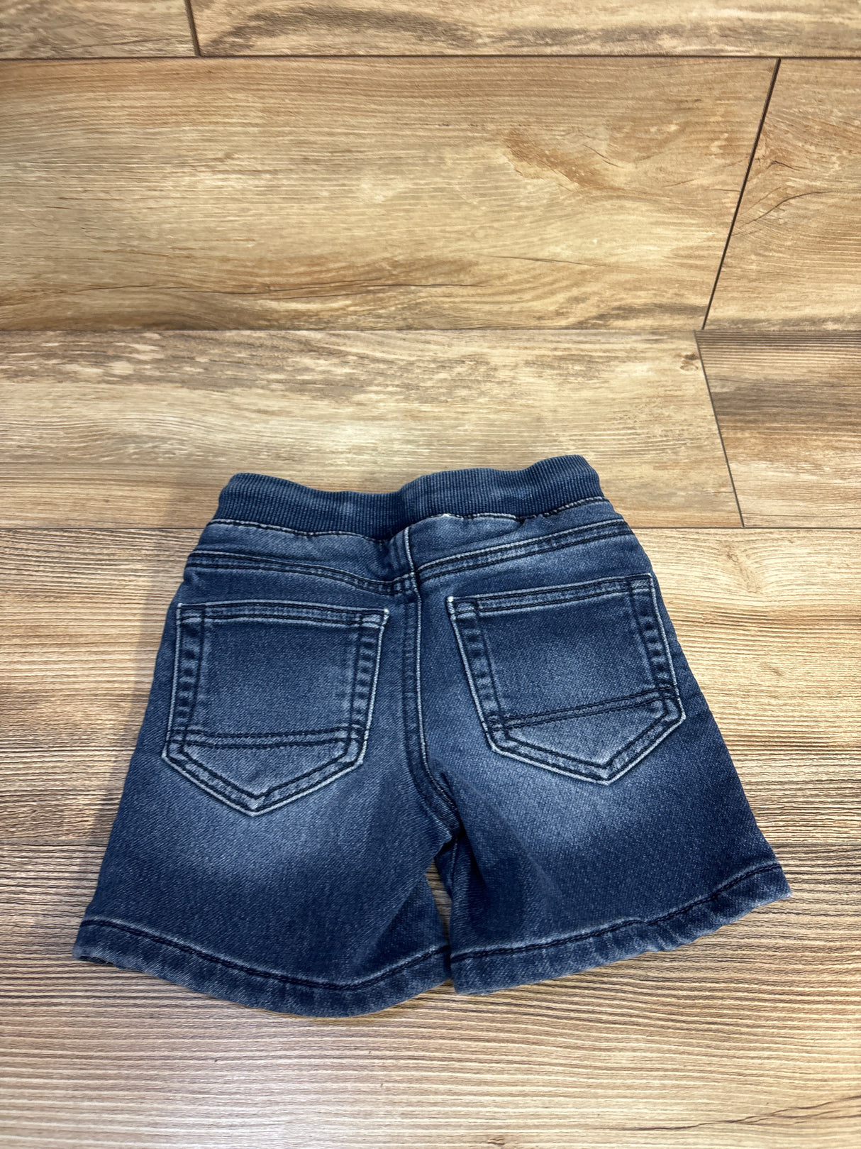 Cat & Jack Drawstring Denim Shorts Blue sz 3T