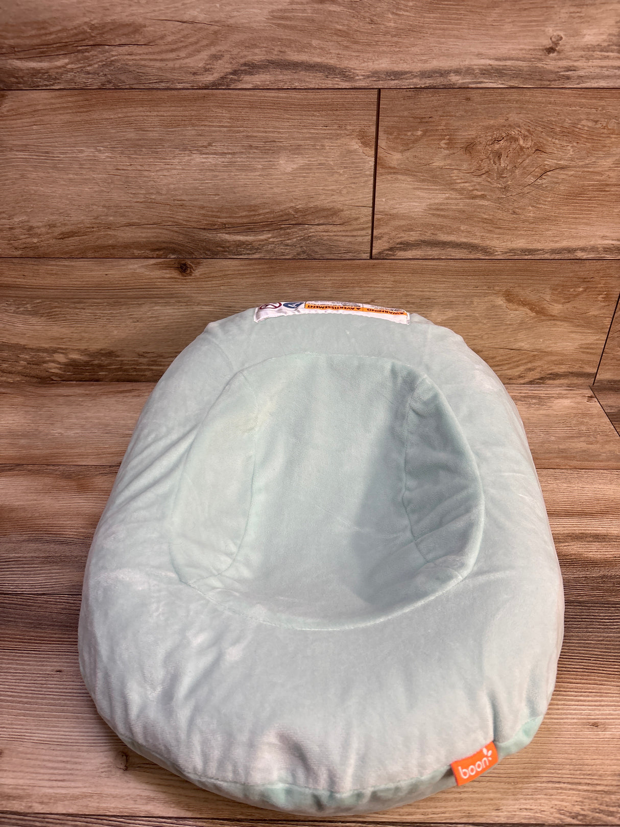 Boon Puff Inflatable Baby Bather with Quick Dry Microfleece Cover