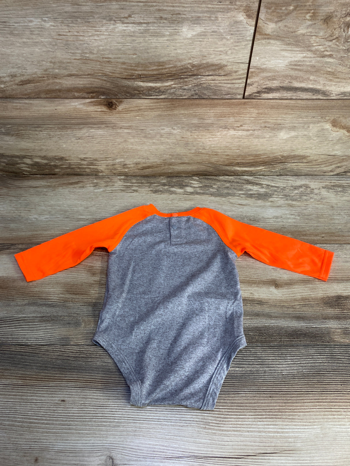 Under Armour Born Winner Bodysuit Orange/Grey sz 3-6m