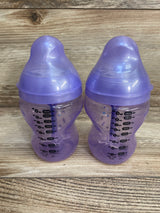 Tommee Tippee Advanced Anti-Colic 2pk Baby Bottles Purple, 9oz