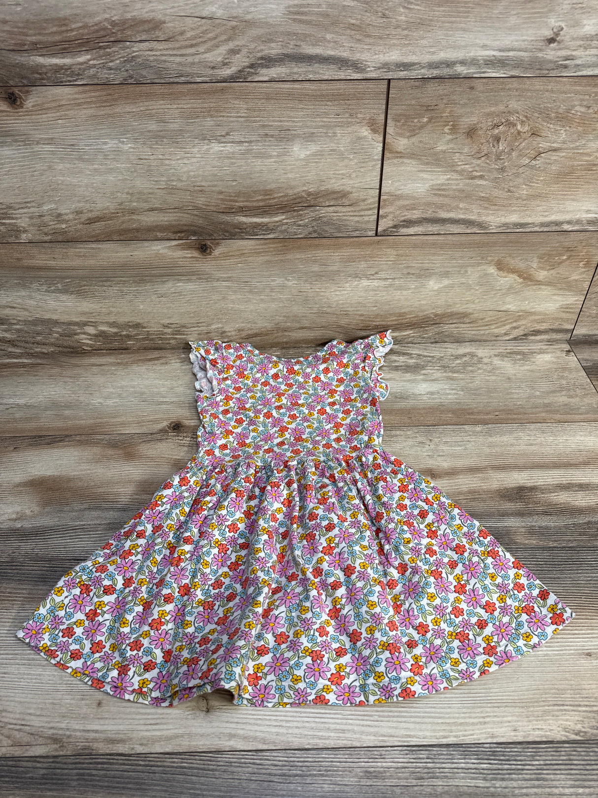 Old Navy Floral Dress White sz 5T