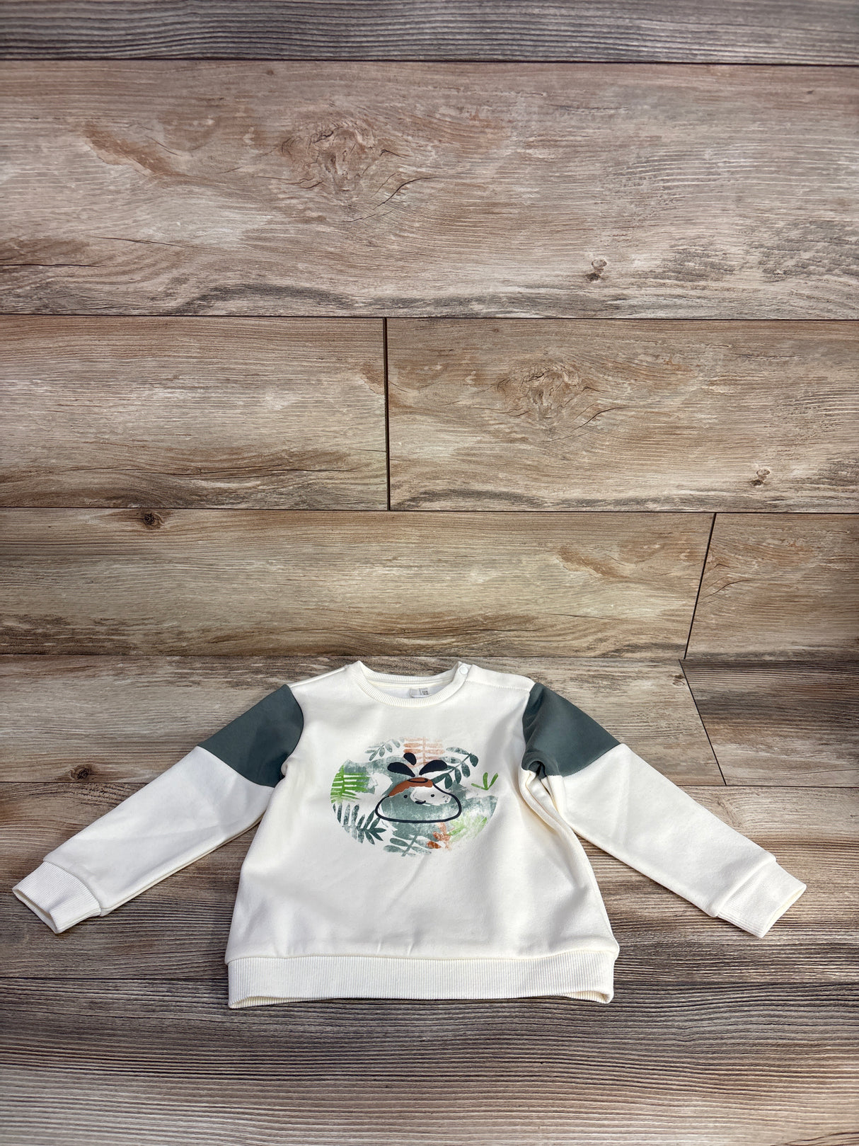 Orchestra Long Sleeve Pullover Sweatshirt White sz 24m