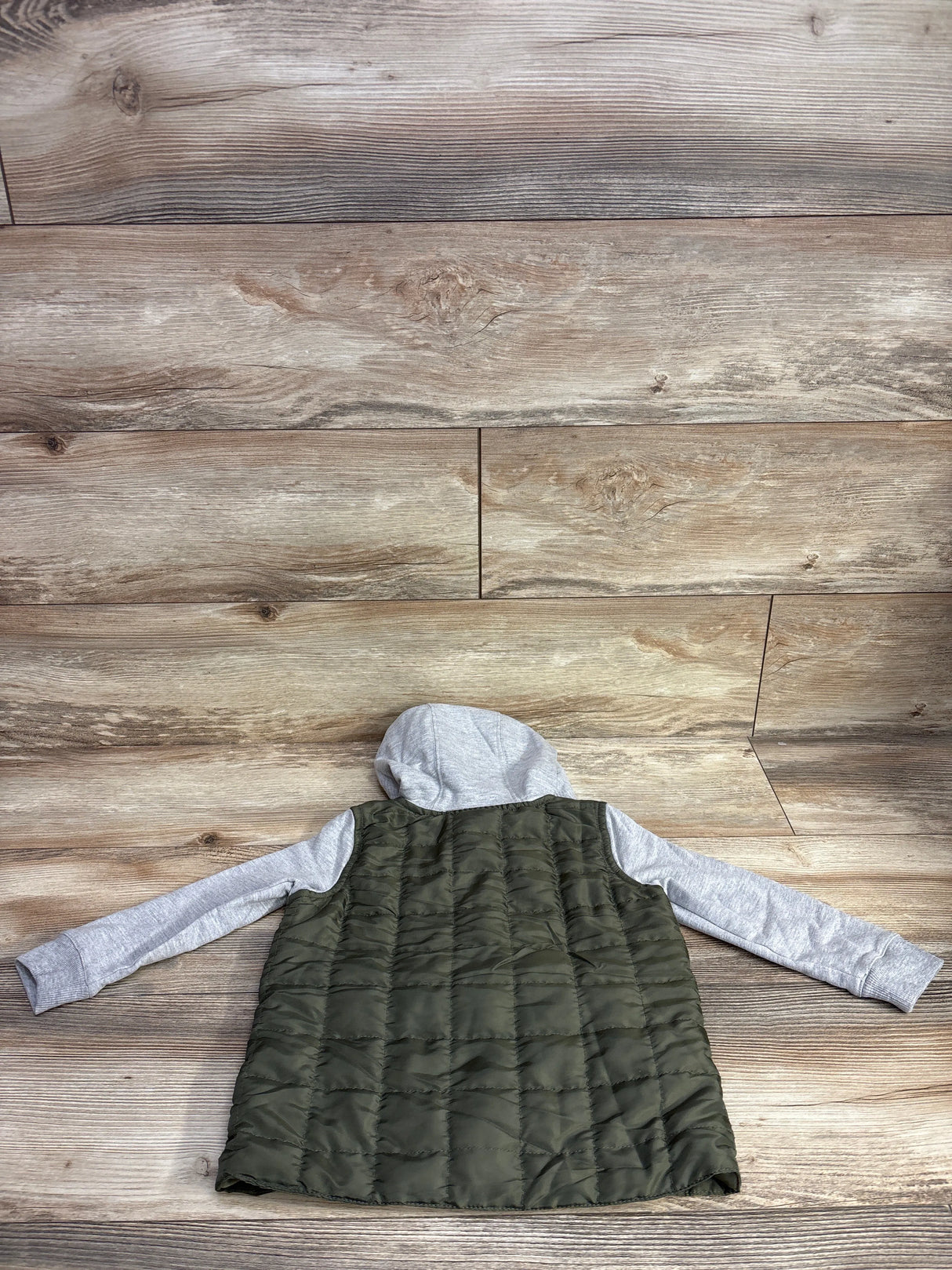 Tommy Bahama Hooded Long Sleeve Vest Grey sz 4T