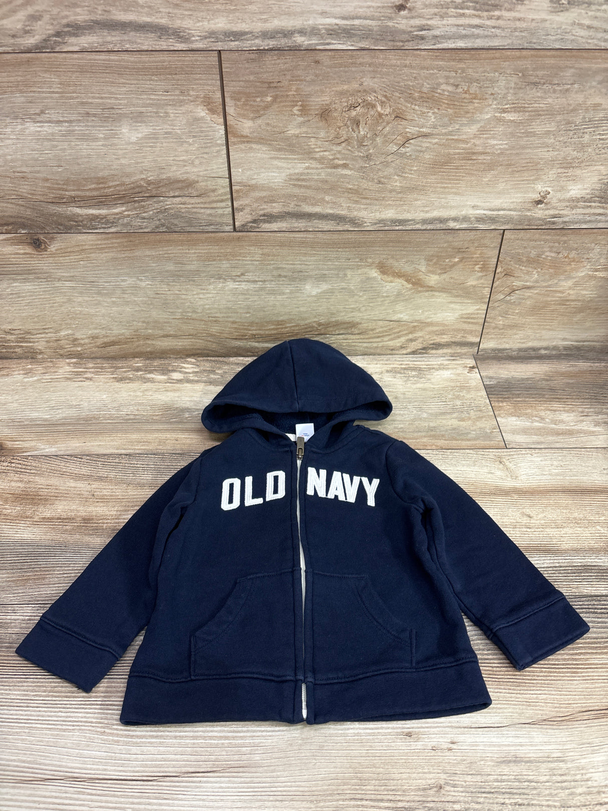 Old Navy Zip Hoodie Navy sz 12-18m