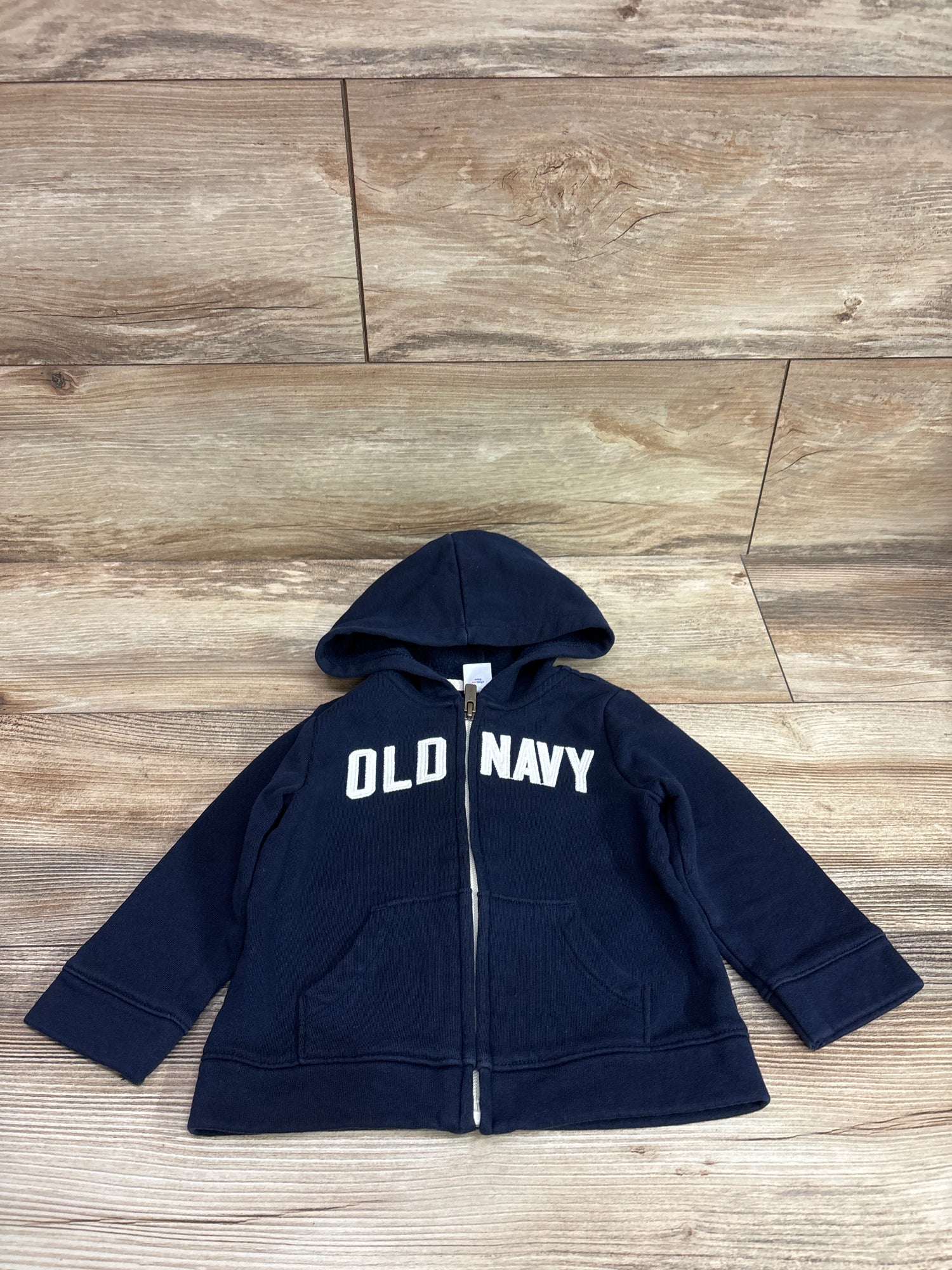 Old Navy Zip Hoodie Navy sz 12-18m