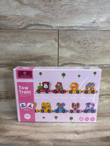 NEW EnrichFun Tow the Train Wooden Alphabet Train Set - 27pc