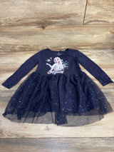 H&M Disney Frozen Tulle Dress Navy sz 3-4T - Me n Mommy To Be