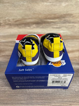NEW Robeez NBA Lakers Soft Sole Shoes sz 1/2c