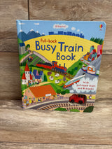 Usborne Pull-Back Busy Train Book