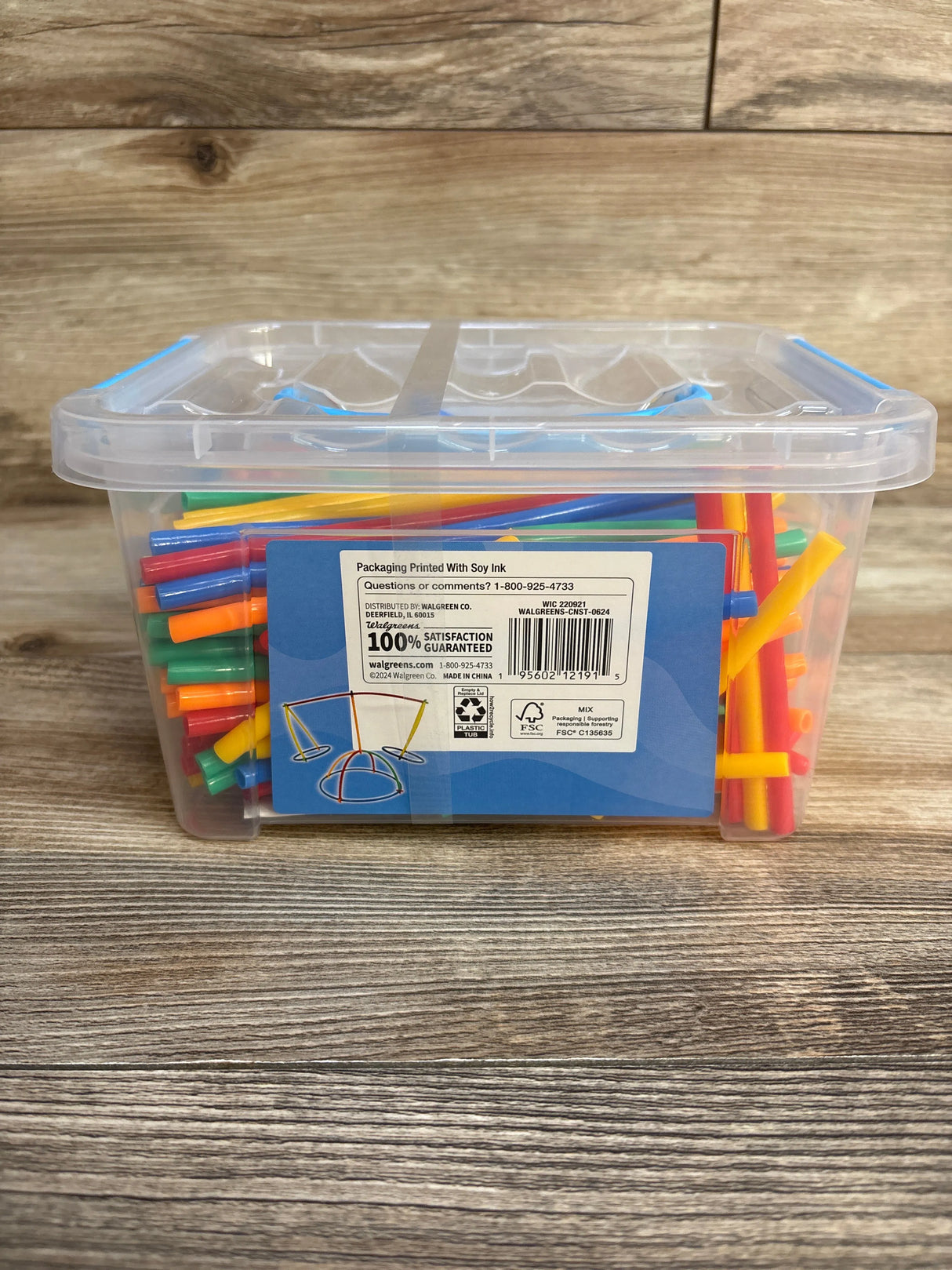 NEW Playright Building Straws 250pc - Me n Mommy To Be