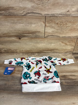 NEW Marvel Comics Sweatshirt White sz 12m