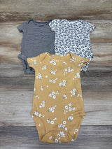Carter's 3pk Bodysuits White sz 3m
