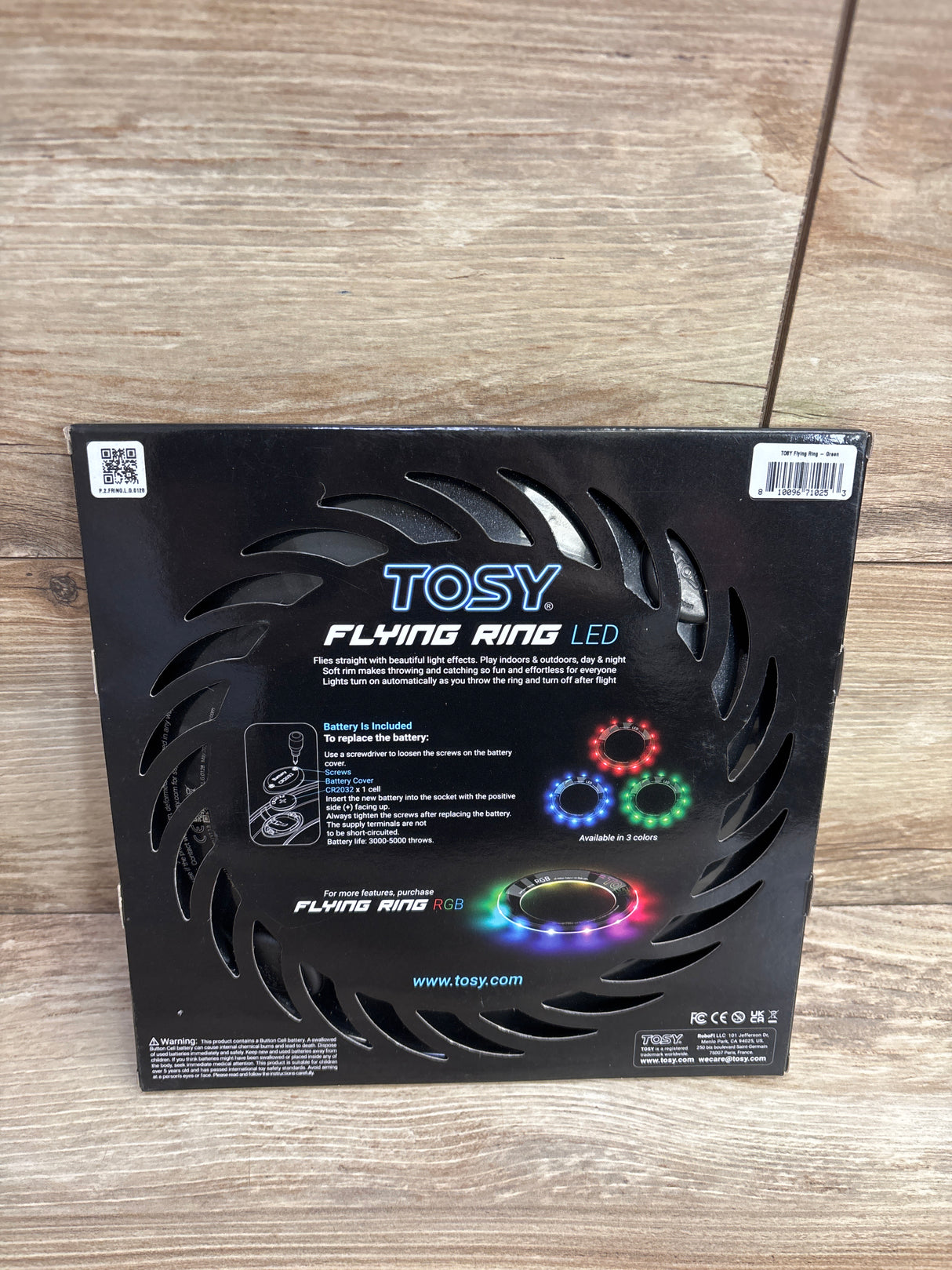 NEW Tosy Flying Ring LED Disk