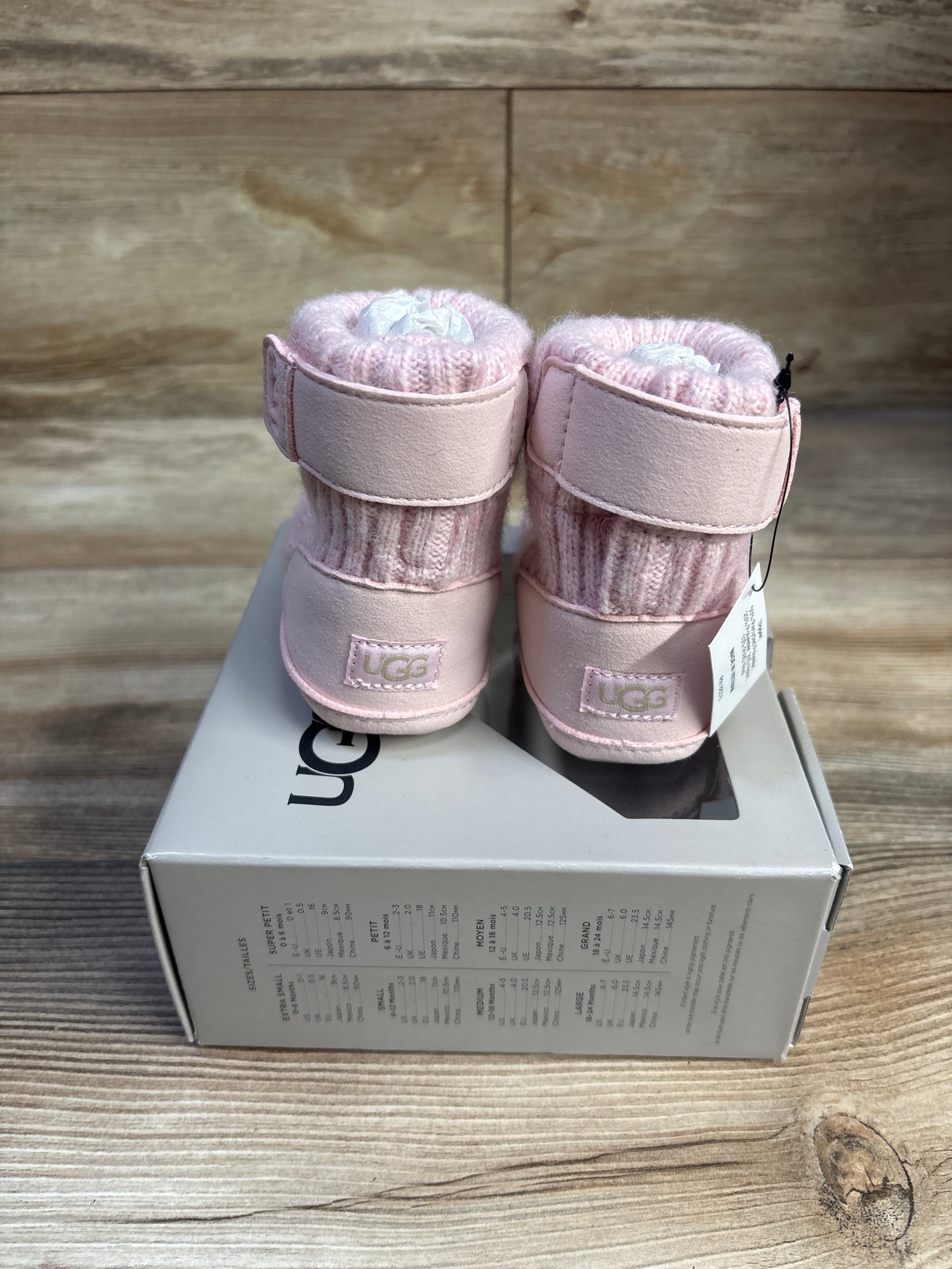NEW Ugg Skylar Slipper Booties Pink sz 2/3c