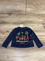 NEW Patagonia Active Camp With Friends Shirt Navy sz 2T