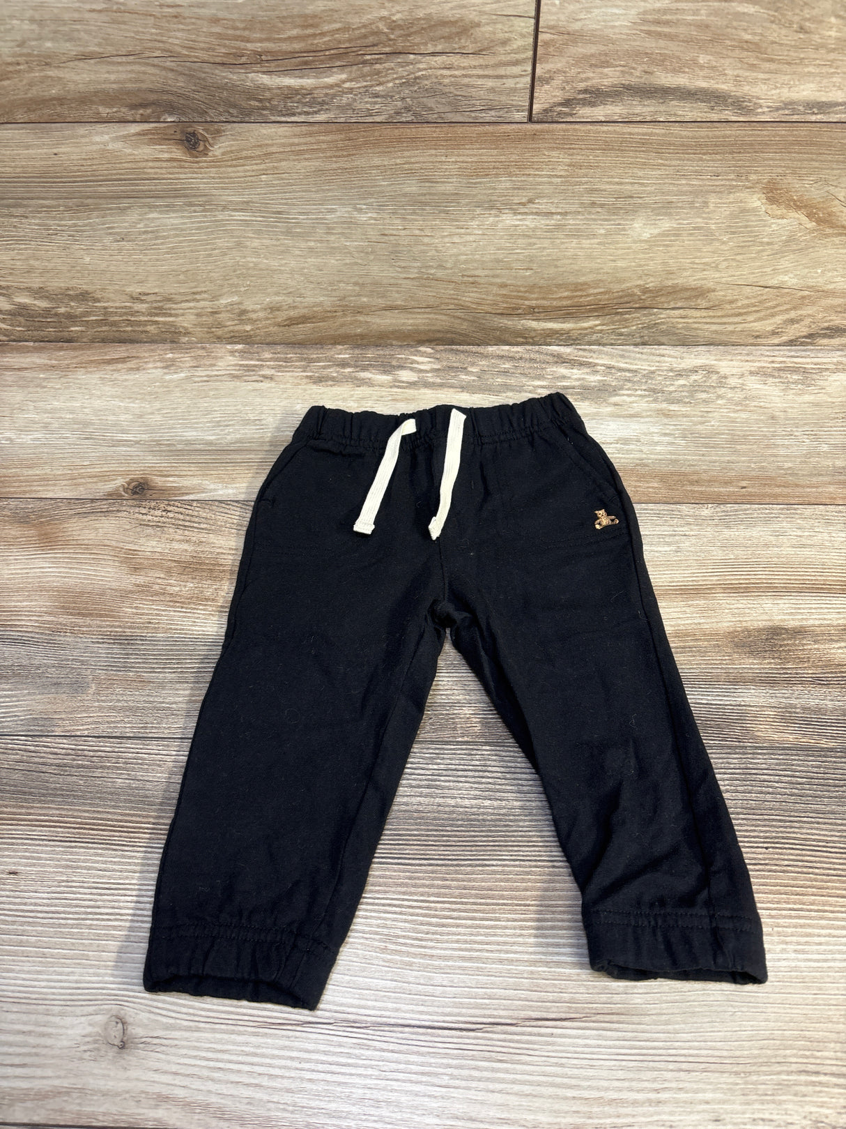 Baby Gap Drawstring Joggers Black sz 12-18m