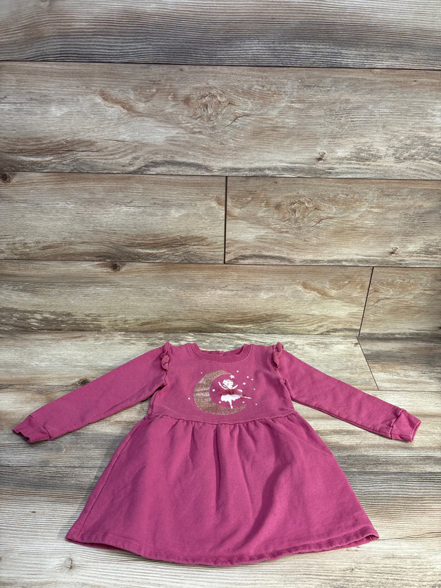 Koala Kids Moon Long Sleeve Tunic Pink sz 3T - Me n Mommy To Be
