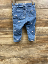 Cat & Jack Pull-On Jeggings Blue sz 6-9m