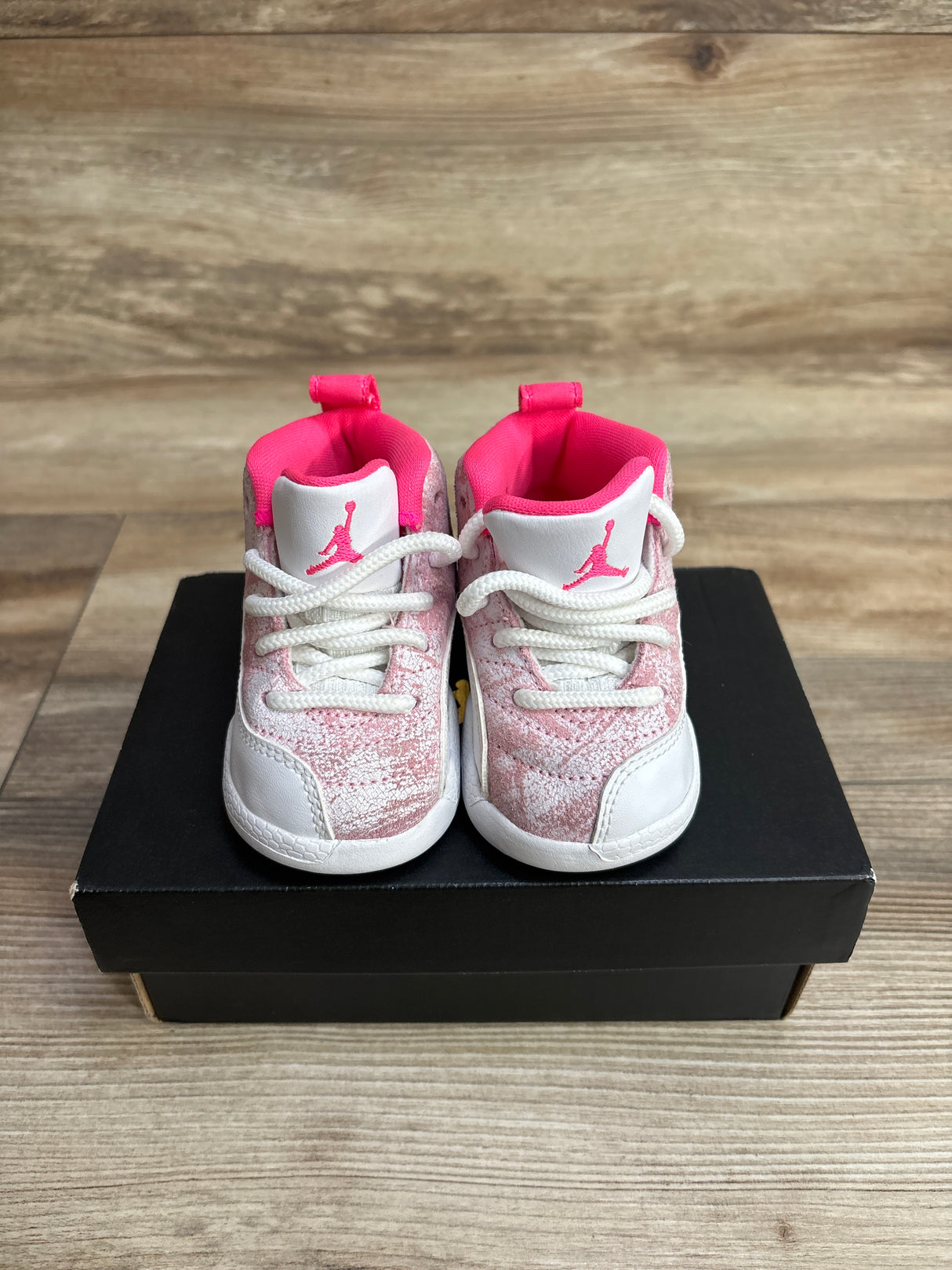 Air Jordan 12 Retro TD 'Arctic Pink' Sneakers sz 3c