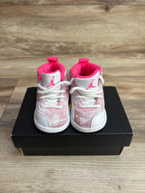 Air Jordan 12 Retro TD 'Arctic Pink' Sneakers sz 3c