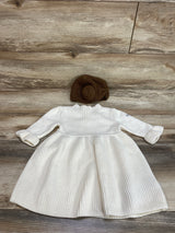 Baby Gap Star Wars Princess Leia Sweater Dress & Hat White sz 12-18m