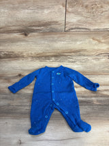 Carter's Thermal Dinosaur Sleeper Blue sz Newborn